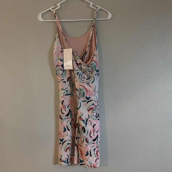 NWT | Athleta Infinity Printed Dress, Elegance Floral Orchid - Picture 6 of 11